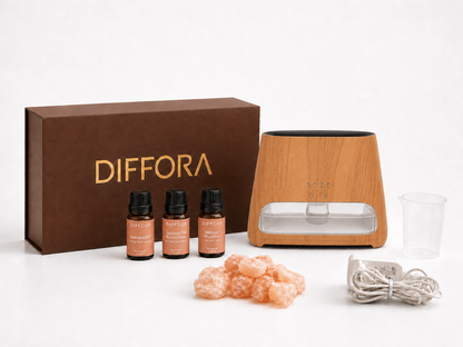 Feminine Glow Set von ꓓꓲꓝꓝꓳꓣꓥ™ mit Hautpflegeprodukten, elegant verpackt und bereit für die Schönheitspflege.