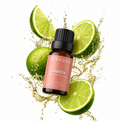 Limette "Zitrus-Glow" Raumduftöl in Flasche, frisches Zitrusaroma, für angenehmes Raumklima, von ꓓꓲꓝꓝꓳꓣꓥ™