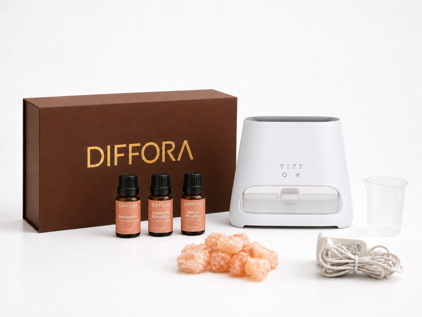 ꓓꓲꓝꓝꓳꓣꓥ™ Signature Starter Set mit Schreibwaren, Tintenfeder und Zubehör auf weißem Hintergrund