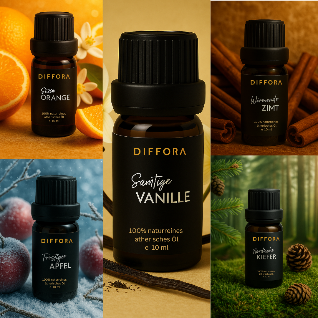 Diffora™ Ätherisches Öl 5-Set